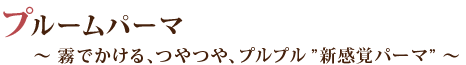 プルームパーマ